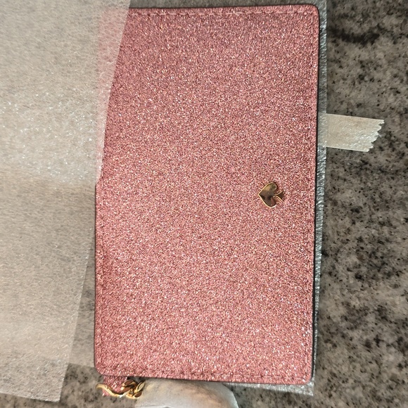 ❌SOLD❌ Kate Spade Pink Glitter Crossbody Duo NWT - Picture 3 of 9